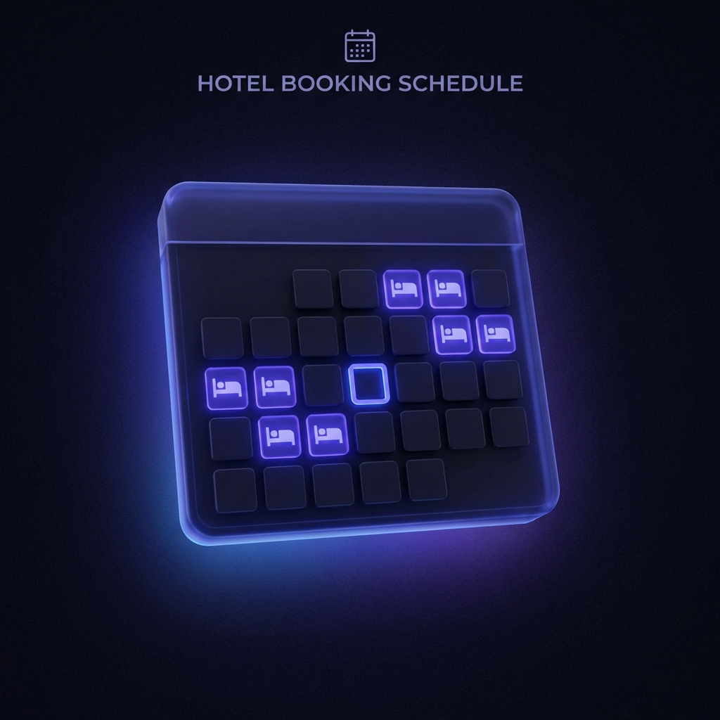 Visual Room Calendar